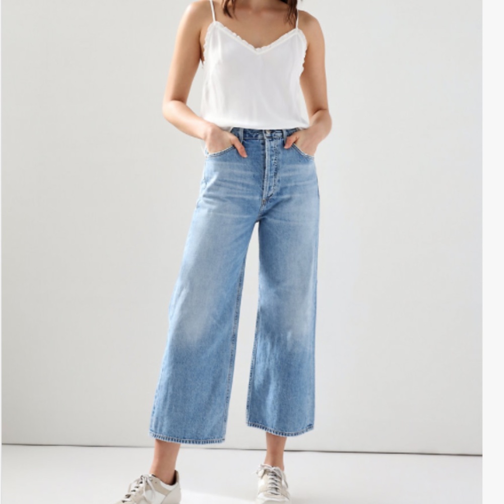Citizens Of Humanity Sky Blue High Rise Jeans